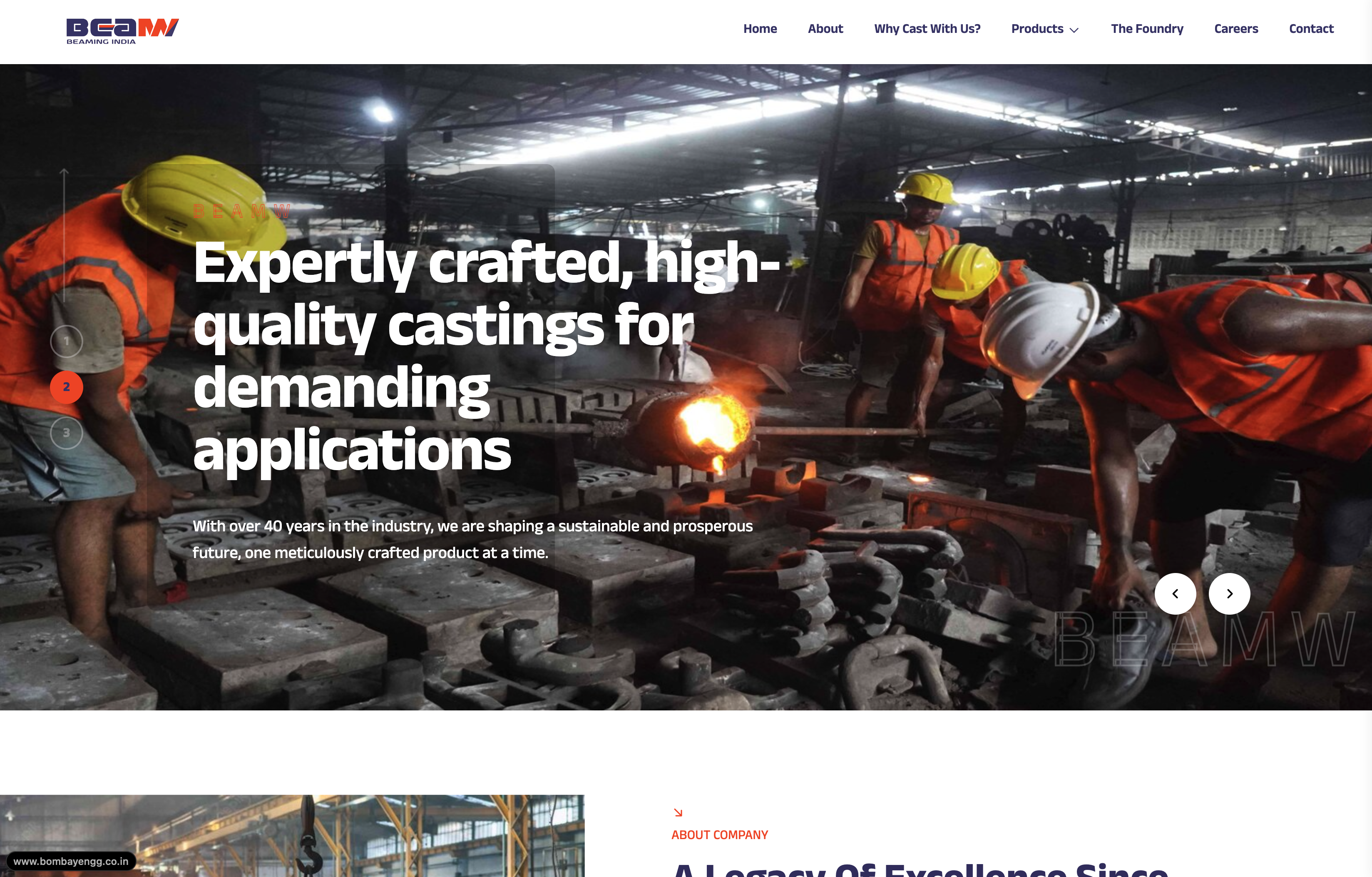 An image of the Bombay Engineering Company project.
