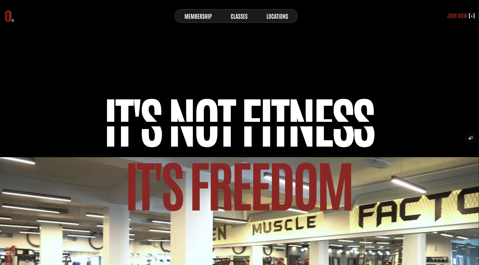An image of the O2 Gym India project.